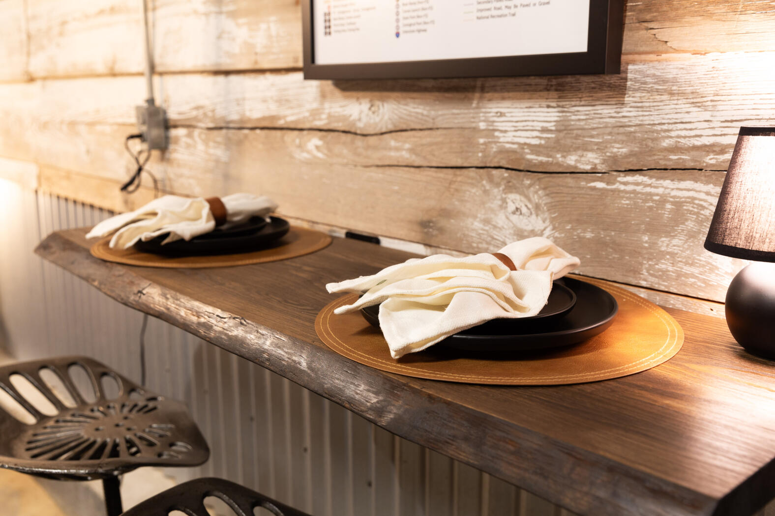 star buck cabin: counter